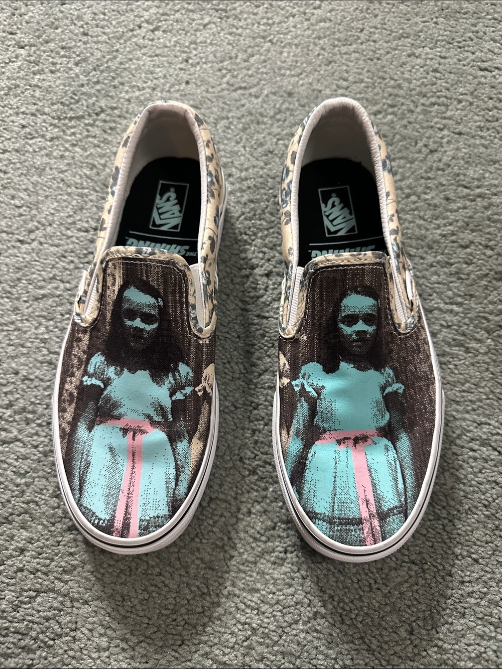 Vans x The Shining slip on sneakers women’s 7 men’s 5.5